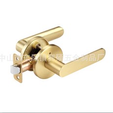 臺灣熱銷 鋅閤金門鎖三桿快解執手鎖衛生間鎖衛浴鎖臥室房間鎖源頭廠家, 1個, 9102