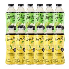 링티 레몬라이트+애플라이트 2종 1L 12개입