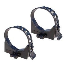 콜핀 플렉스 그립 6.0 ATV/UTV/차고/트레일러용 조절식 기어 홀더 건 부츠용 마운트 헌팅 블라인드 와이어 펜싱 호스 텐트 소화기 회수 키트 등 - 페어