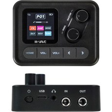 엠베이브 디지털 기타 이펙트 프로세서 멀티 페달 앱 제어 LCD 디스플레이 FX 앰프 모드 캐비티 딜레이 리버브 컨트롤, 엠베이브 디지털 기타 이펙트 프로세서 멀티 페달 앱 제