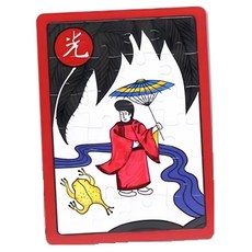 실버타운 미술교실 색칠놀이용 화투그림 빅퍼즐 여가활동 노치원 주간보호센터 어르신, 1세트, 1인용, 05_비광