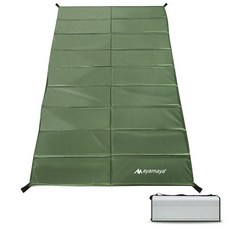 Foam Sleeping Pad for Camping - AYAMAYA 2 Person Foldable Mattress Waterproof Tent Footprint Inne