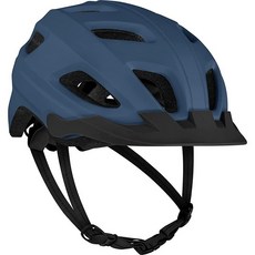 레트로스펙 레논 바이크 헬멧 LED 안전등 조절식 다이얼 탈착식 바이저, Matte Navy, Helmet, 무광 네이비, 1개