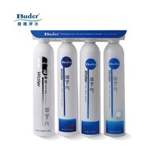 BUDER 普德 BD-5036F 溫熱二溫熱交換型落地飲水機, 普德DC-1604四道式中空絲膜淨水器