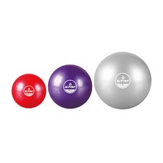 소프트웨이트볼 0.5kg 1kg 1.5kg EU3600 2개1세트 짐볼운동 운동짐볼, 1.5kg(실버)