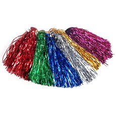 붐비나 응원수술 10입 응원 반짝이 체육대회 응원도구, 붐비나 응원수술(10입)금색