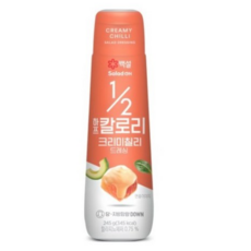 백설 하프칼로리 크리미 칠리 드레싱, 245g, 1개