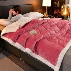 毛毯子 熱銷高檔三層毛毯加厚冬季蓋毯法蘭絨毯子珊瑚絨毛毯被子保暖雙人毯子