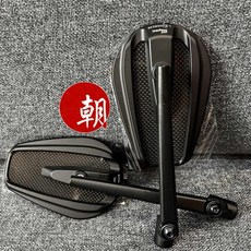 MAGAZI MG-1943 碳纖維卡夢後視鏡 橢圓形照後鏡 FORCE SMAX 勁戰機車改裝, 碳纖維卡夢