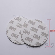 不鏽鋼磁吸門擋 短版無痕免打孔 萬向磁性門吸, 1個, 5.5CM雙面膠 備用 ,雅白 全新升級不銹鋼