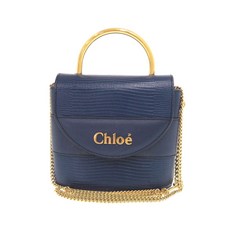 끌로에 중고 2019-2026 리자드 엠보스드 레더 애비 락 사첼 백