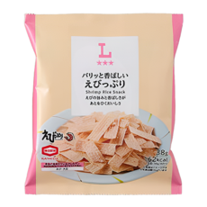 일본 로손 에빗푸리 새우맛 쌀스낵 38g, 5개