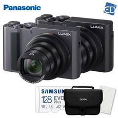 [파나소닉] 루믹스 DC-TZ300 15배 광학 줌 4K +128GB+가방+포켓융 /ED, DC-TZ300 패키지 실버