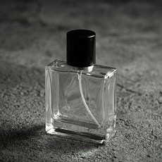 향수공병 유리 용기 엘리시온 50ml 스크류타입 향수병, 1개