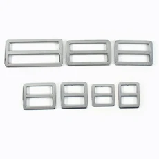 5/10Pcs 16 50mm 금속 버클 웨빙 가방 스트랩 트라이 후크 공예 반지 벨트 개 목걸이 조정 걸쇠 액세서리, 06 50mm-5Pcs, 02 F4 5 Colored