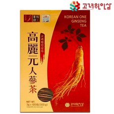 고려원인삼 인삼차 100T, 3g, 1개