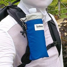 스케이나 등산배낭 물통파우치-물병가방 등산파우치, 블루