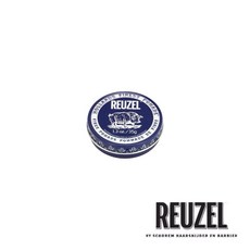 REUZEL 荷蘭豬油髮蠟 (現貨正品公司貨) 星耀豬髮蠟/藍豬髮油/黑金豬/灰豬 多款造型髮蠟, 1個, 深藍豬強力纖維水性髮泥 35g
