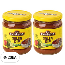 라코스테냐 살사소스 중간매운맛, 453g, 20개