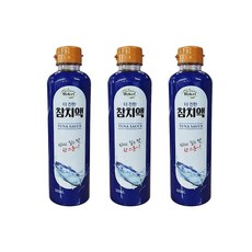 홀렌 더진한 참치액 만능소스, 3개, 500ml