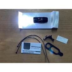 Tth D.LIGHT 無線USB充電高效光學前燈 安全帽燈 創新快拆夾燈
