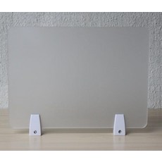 불투명파티션 사무실 책상 가림막 테이블 칸막이 가벽 아크릴 8mm 무광 40x30cm, 8mm 화이트 90x30cm