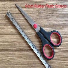 바느질 가위 재단사 가위 바느질 자수 가위 날카로운 스테인레스 다목적 스틸 스레드 뜨개질, 6 Inch(15cm), 1개