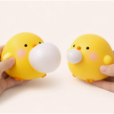 벨리아노 말랑이 병아리 스퀴시 1+1, 2개, 26g, 옐로우