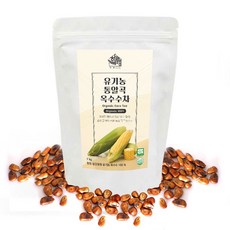 하루곳간 유기농 통알곡 볶은 옥수수차 1kg 곡물차, 1개입, 1개