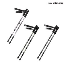 아이더 EIDER POP 3단 두랄루민 쌍스틱 (DUA24T81), 라이트카키(K6)