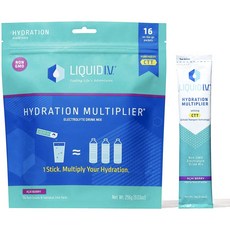 리퀴드이브 하이드레이션 멀티플라이어 일렉트로라이트 드링크 믹스 아사이 베리 16g, 256g