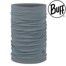 Buff 舒適素面 125gsm 美麗諾羊毛頭巾 - 礦石灰藍