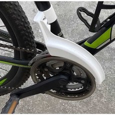 자전거체인덮개 방지 흙물튀임 바지끼임 로드자전거커버 체인 끼임 덮개 겨울 자전거체인 휠 3. 블랙 1개, 투명한