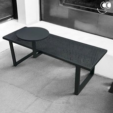 【 SHAONIANNA.TW 】金屬洞洞椅圓形餐桌組 室內外餐桌椅套裝/耐用家用咖啡廳休閒桌椅組, 1個