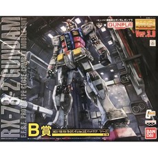 BANDAI 鋼彈一番賞 B賞 MG 1/100 RX-78-2 GUNDAM Ver.3.0 彩透 初鋼, 1個