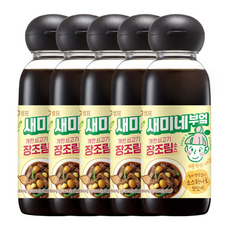 새미네부엌 계란 쇠고기 장조림소스, 5개, 300ml