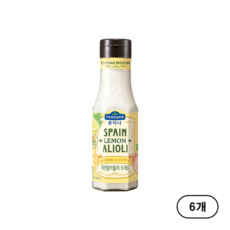 폰타나 스페인 레몬 알리올리 드레싱 270g 2개, 6세트