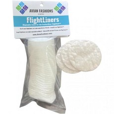 조류 패션용 소형 라이너 깃털옷 비행복 새 기저귀 | 일회용 | 비행복 세탁 사이의 시간 연장, 1개