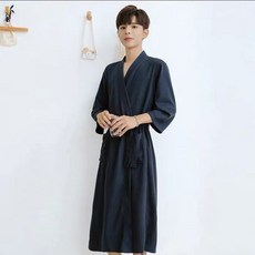 吸水浴袍 華夫格 薄款加長
