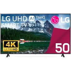 LG 50인치 TV 4K UHD 스마트 TV, 방문설치, 스탠드형, 50UQ7070