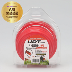 UDT예초기액세서리 예초기끈(나일론줄) 2.4mm 70M(사각형), 단품