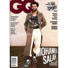당일발송 GQ Usa 2022년2월호 최고의 남성 잡지 Mohamed Salah 모하메드 살라 표지 Usa2022년2월호