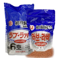 전문가 금붕어사료 러브라바 6호 침강성 대용량, 300g, 1개