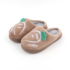 孩童紅蘿蔔造型室內拖鞋 DOA-05