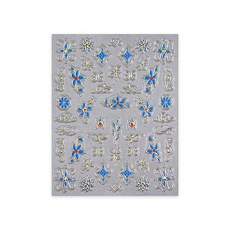 네일 아트 스티커 레트로 팰리스 스타일 네일 아트 스티커 금박 꽃잎 다이렉트 스티커 주얼리 네일 아트 스티커