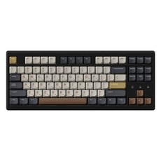 한성컴퓨터 듀얼 8K 가스켓 마그네틱 저소음 게이밍 키보드, TFG Magnetox XL 저소음, 모카코코아, 마그네틱축(자석축)