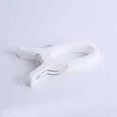 플라스틱 의류 페그 비치 타월 클립 퀼트 세탁 썬베드 라운저 빨랫돌 보관 도구 1x, 01 빨간