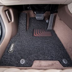 2026년형 더뉴 투싼 NX4 - 발이편한 내츄럴 코일매트 / 자동차 바닥매트 / 카매트, 블랙, 하이브리드