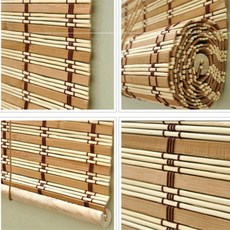 HGG 대나무발 블라인드 문발 나무커튼 현관발 햇빛가리개 120X150cm