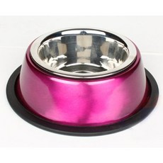 강아지 튼튼한 스텐 식기 색상랜덤 32oz 1P 밥그릇 고양이 밥그릇 급식기 강아지 미끄럼방지스텐식기 dew+48293MI